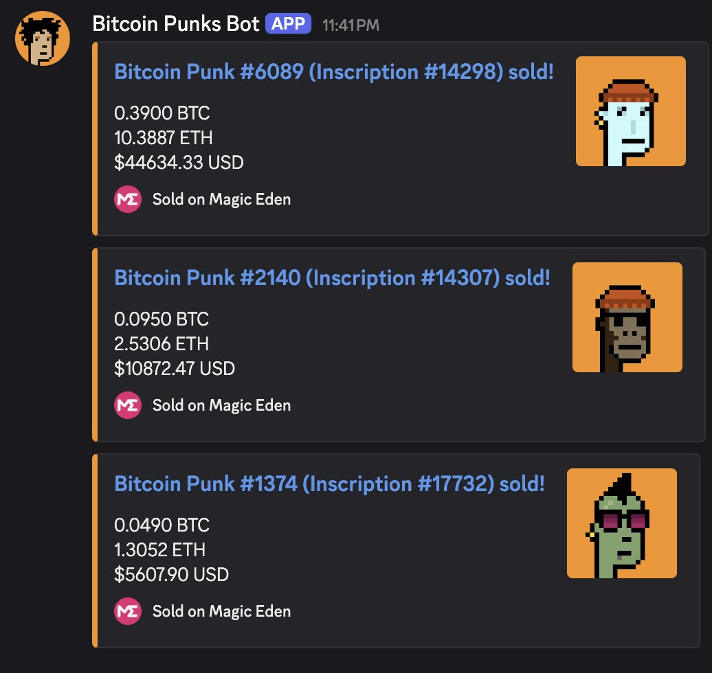 Three Rare Bitcoin Punks Sell for $61,134
