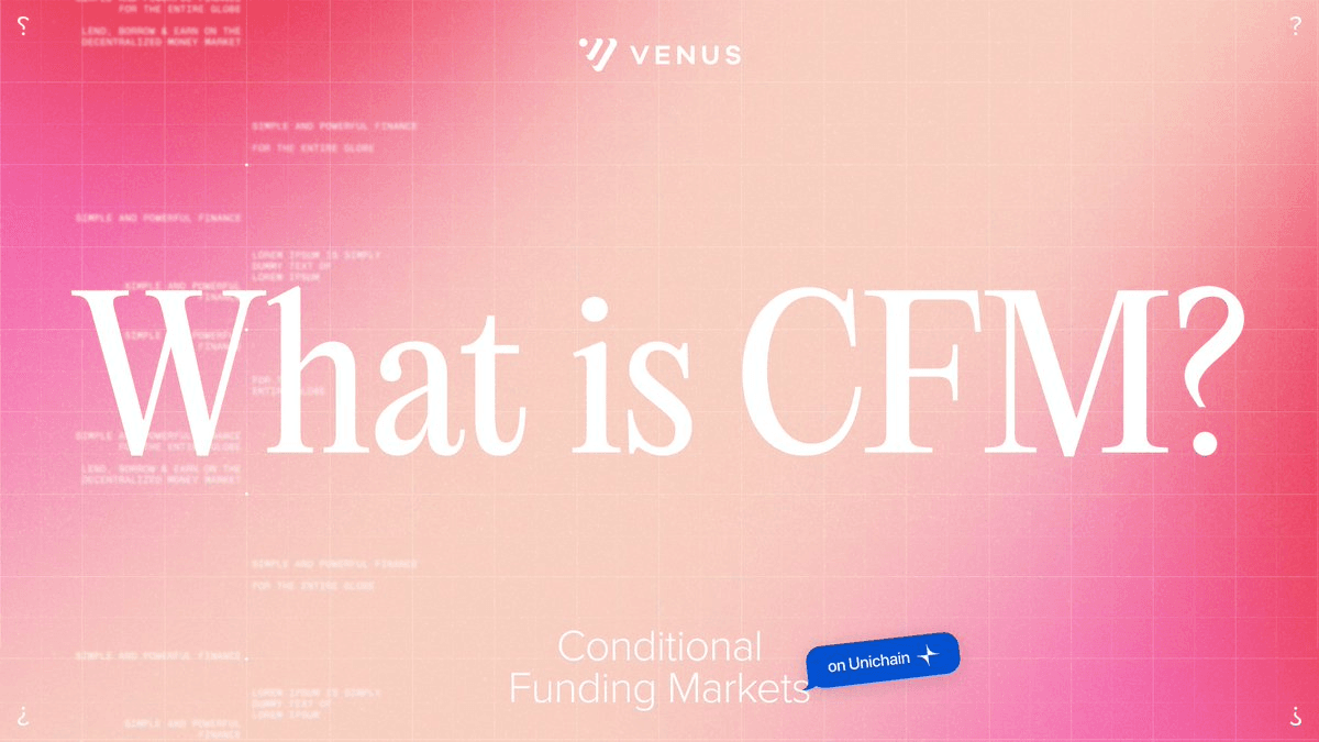 Unichain Launches $500K Conditional Funding Markets with Venus Protocol