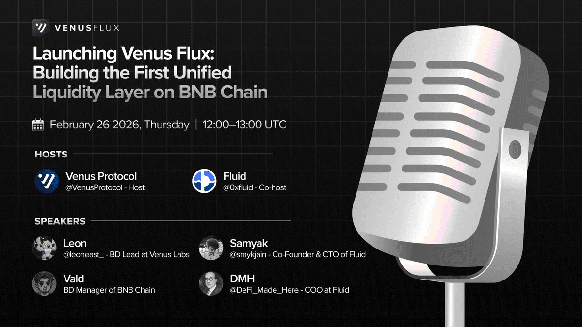 Venus Flux Launches with $1M Stablecoin Supply Incentive Program