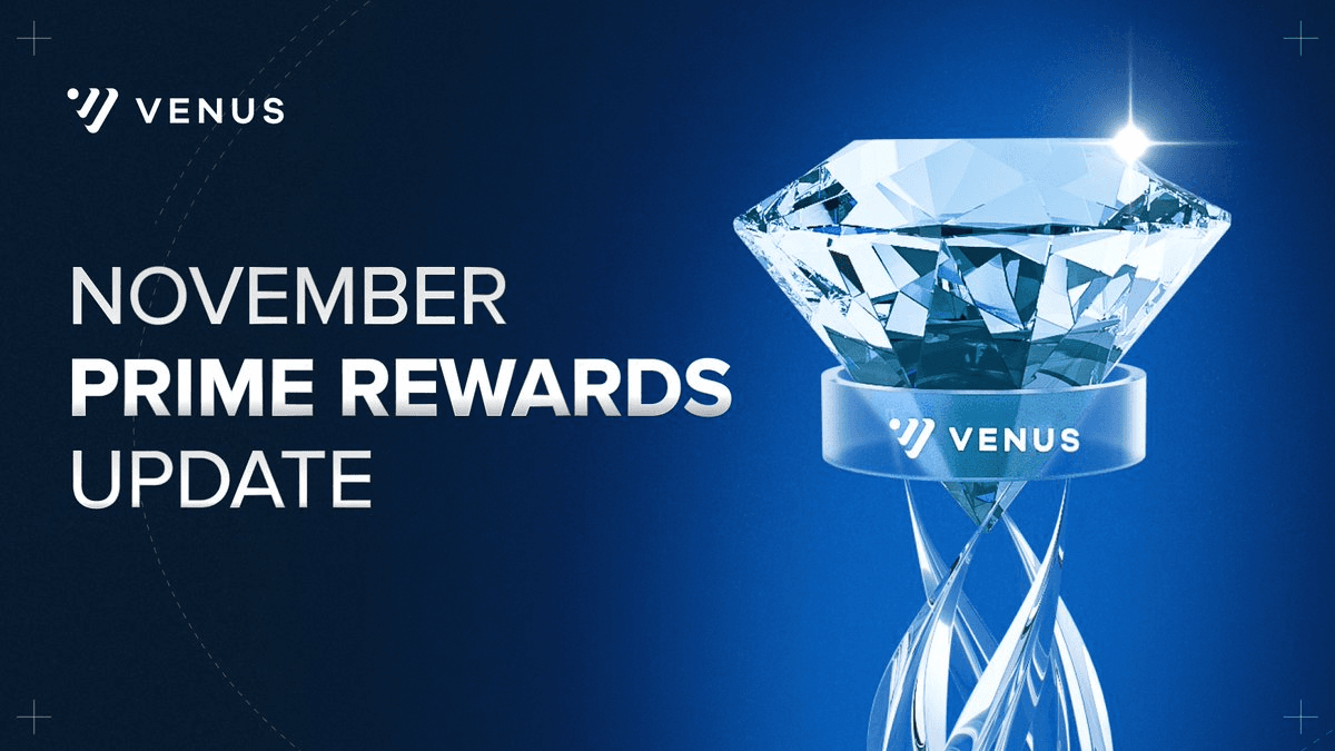 Venus Prime Incentives Double to $110k in November Allocation