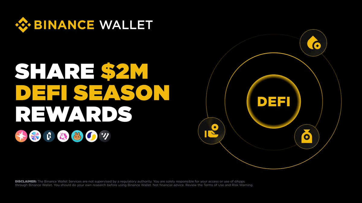 Venus Flux Joins Binance Wallet DeFi Season with $50K Rewards