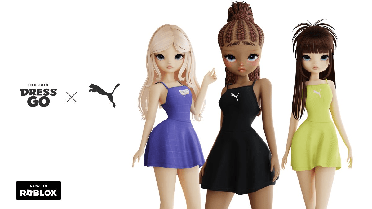 PUMA Launches Digital Fashion Collection in Roblox DressGO Game