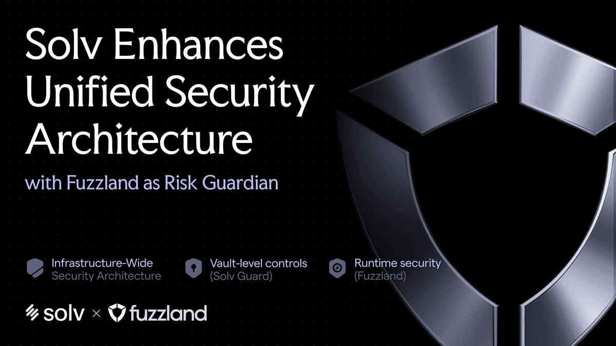 Solv Protocol Enhances Security with Fuzzland Partnership