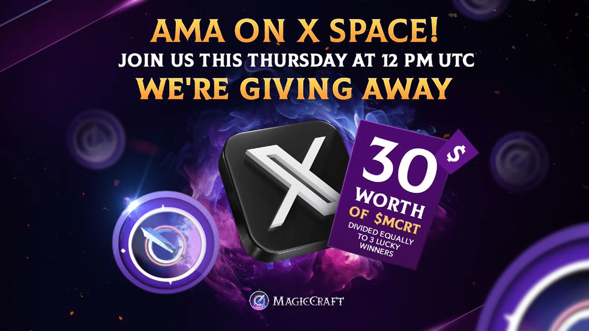 MagicCraft Developers Announce Live AMA Session