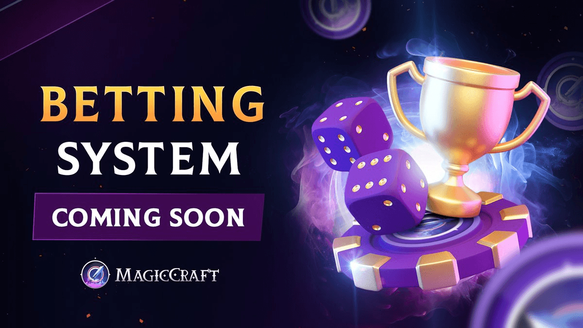 MagicCraft Introduces Matches Betting System