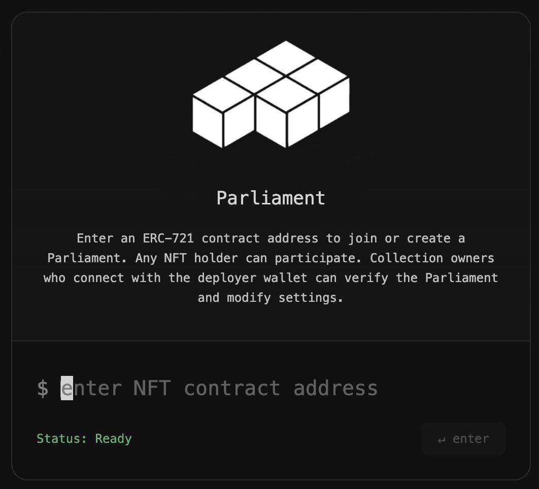 Parliament.wtf Launches Vote-Based Ephemeral Messaging Protocol