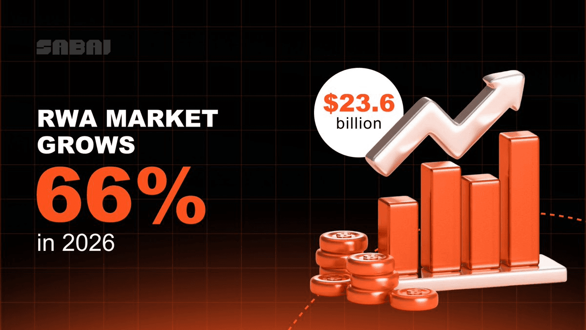 RWA Market Surges 66% to $23.6B as Tokenized Assets Reshape Capital Markets
