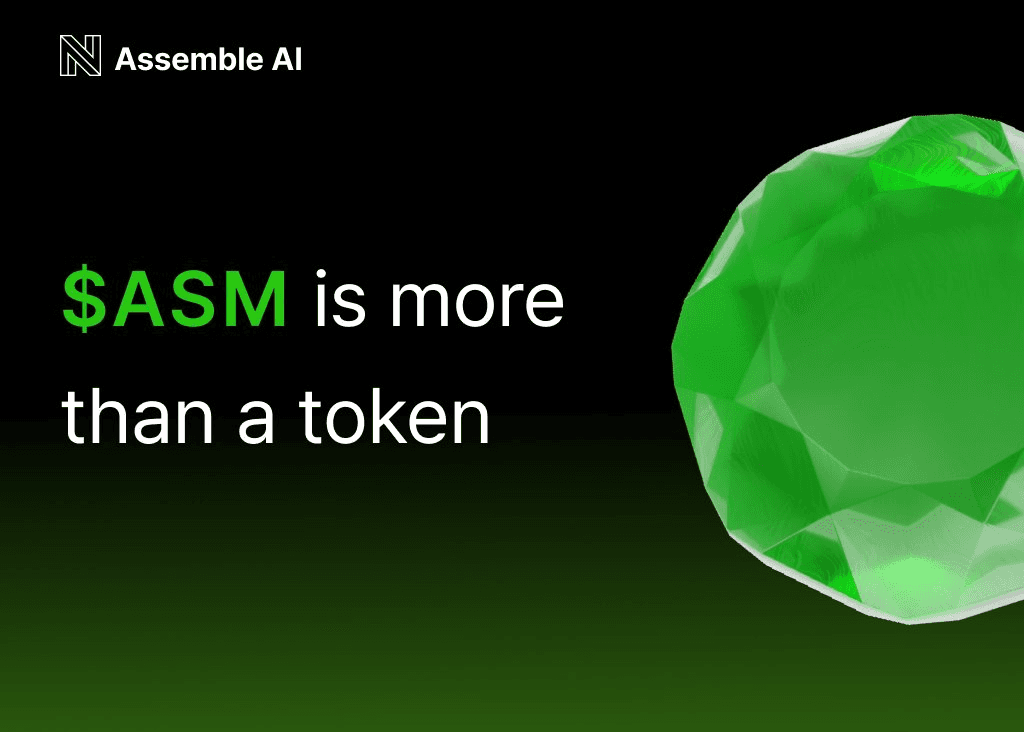 Assemble AI Introduces InfoFi Model with $ASM Token Rewards