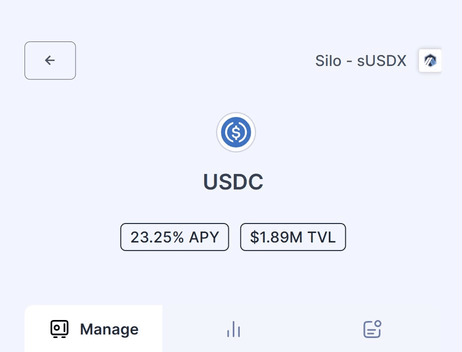 USDC Automation Reaches Maximum Speed with Silo on Arbitrum