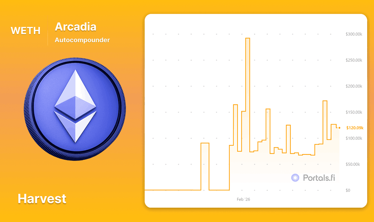 🌾 ETH Arcadia Autocompounder Tops DefiLlama Rankings