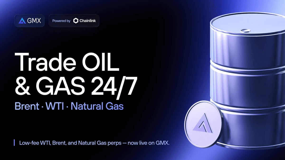 GMX Launches 24/7 Commodity Trading with Institutional Pricing