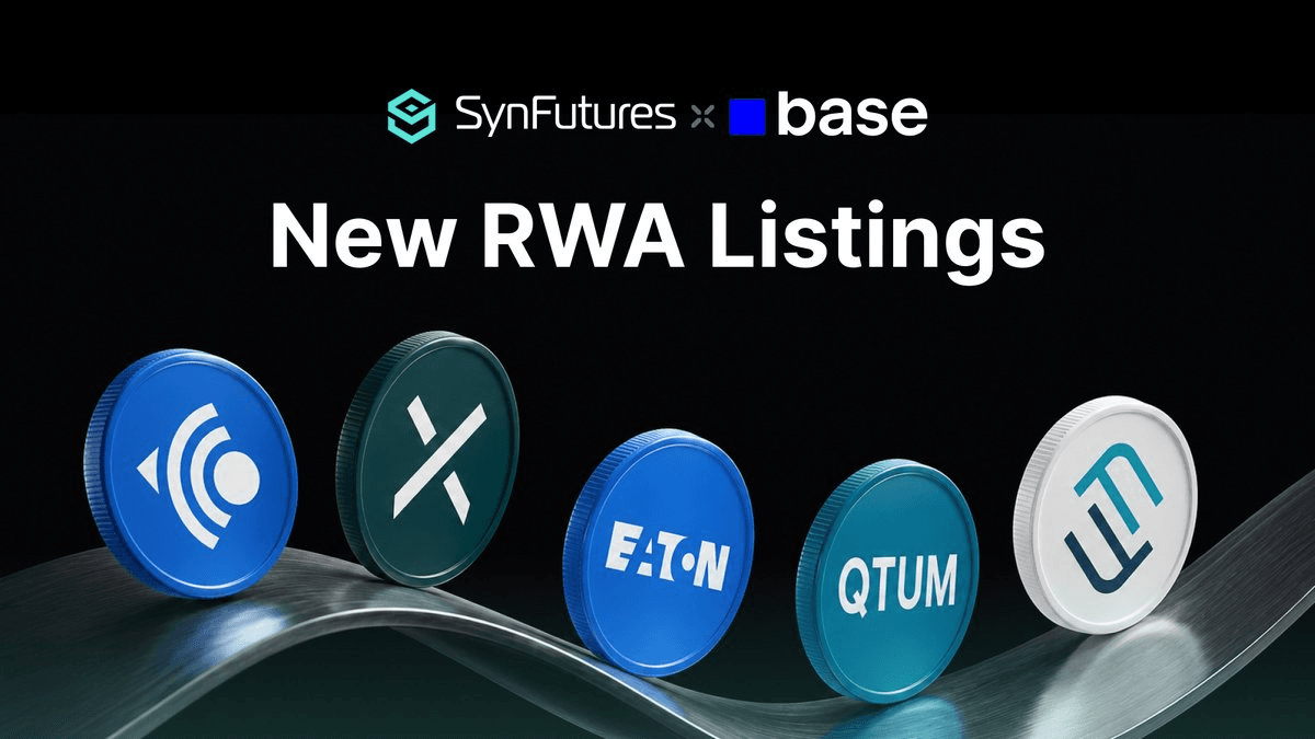 SynFutures Adds Six Tokenized Stocks Spanning Tech and Energy Sectors