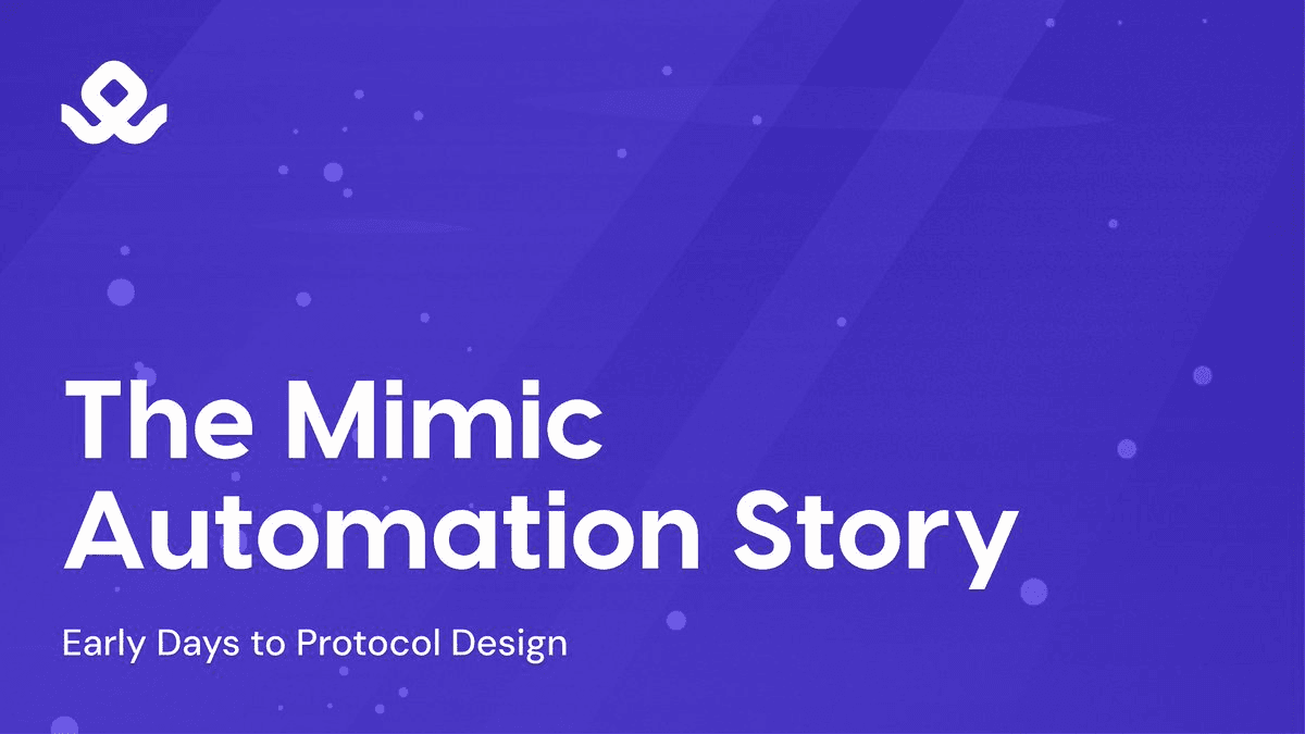 Mimic Protocol: From DeFi Automation Tool to Decentralized Protocol