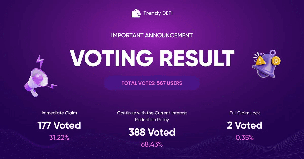 Polygon Trendy Pool V2 Voting Results and Next Steps