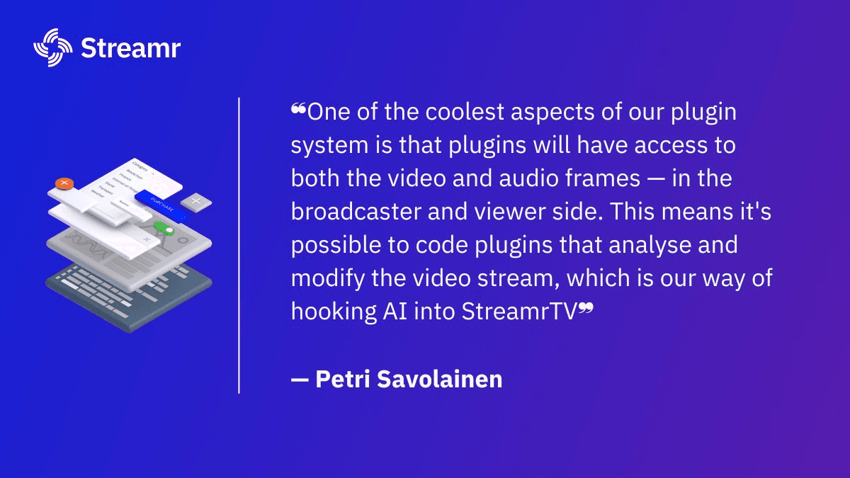 Streamr TV Enables AI-Powered Video Processing Through Direct Frame Access