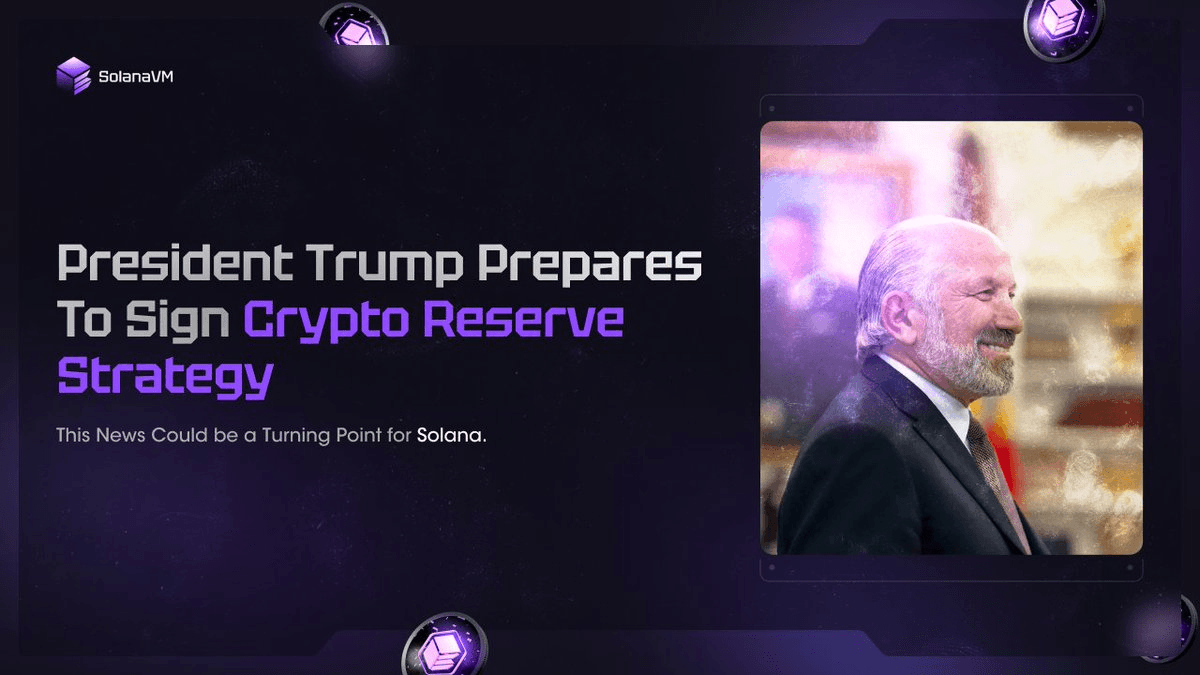 Trump to Announce Federal Bitcoin and Solana Strategy
