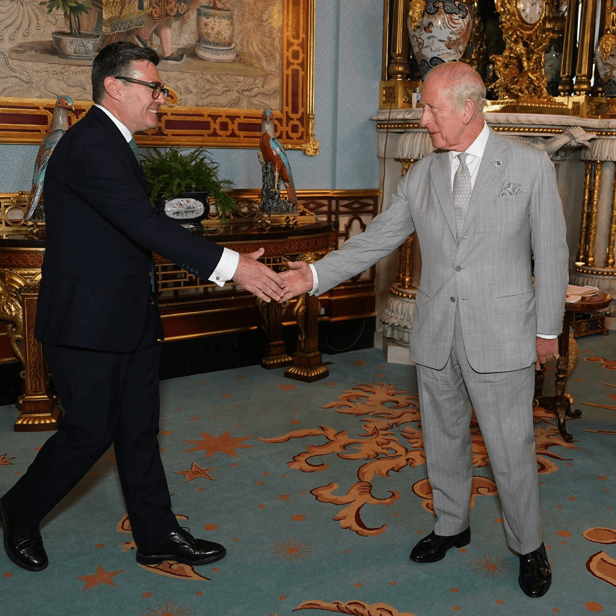 Andy Burnham Appointed UK Prime Minister by King Charles