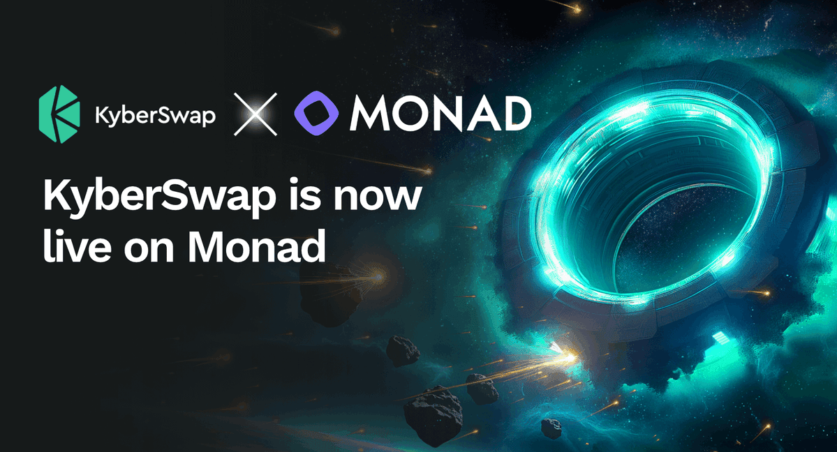 KyberSwap Launches on Monad Mainnet with Aggregator and Limit Orders