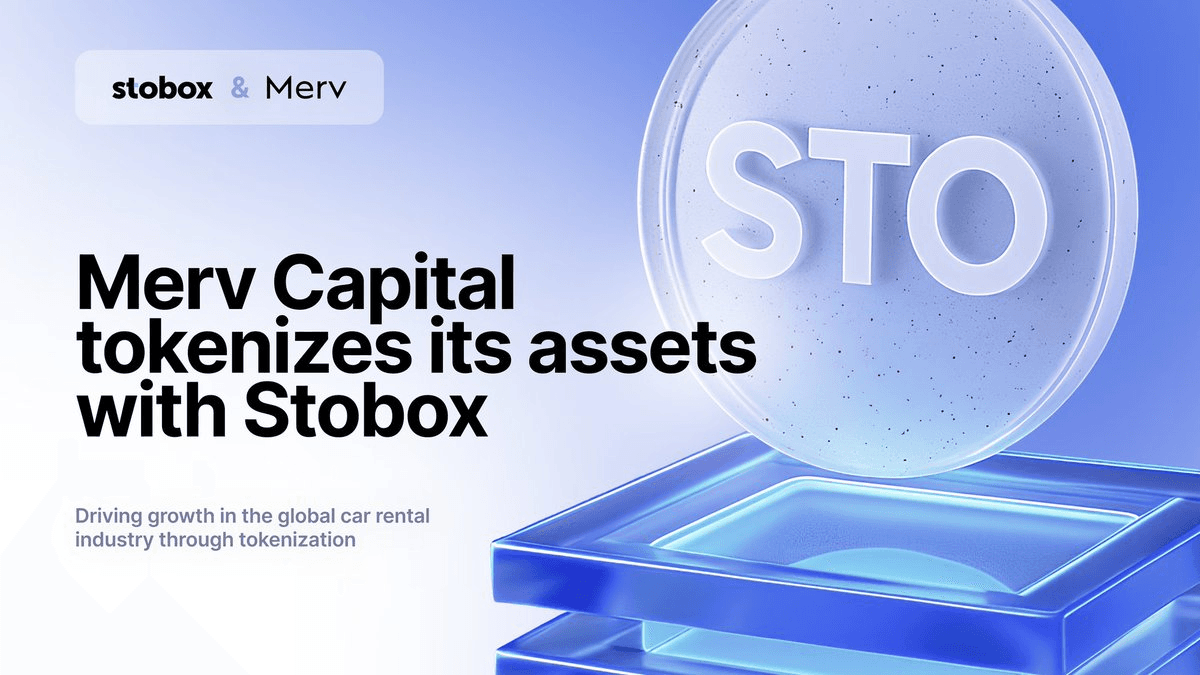 Stobox Launches Security Token Offering for Luxury Car Rental Company Merv Capital
