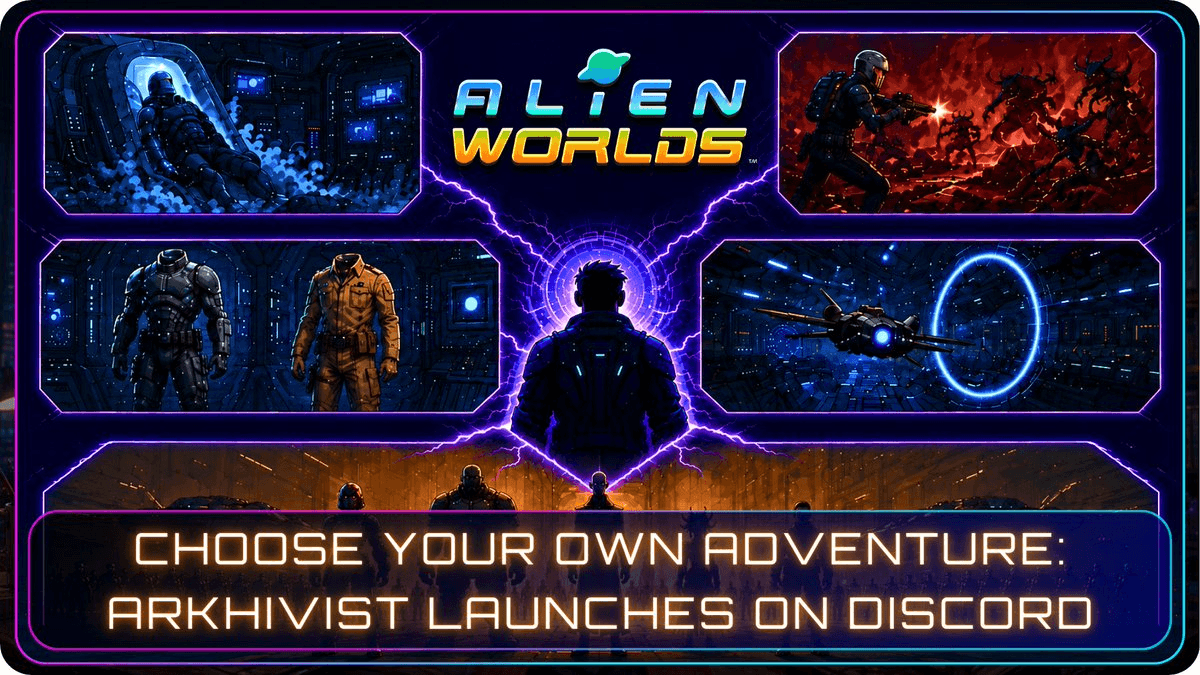 馃幃 Alien Worlds Launches Interactive Discord Game