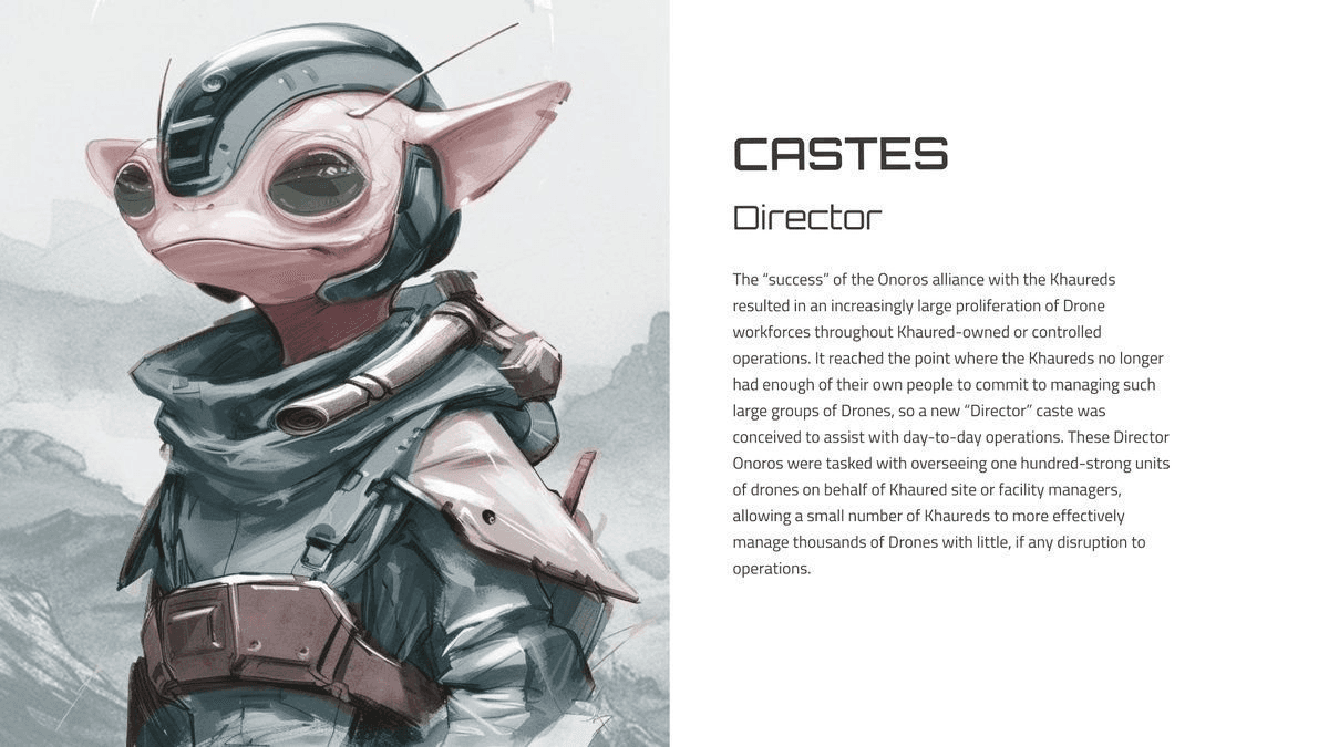 Onoros Species Profile: Masters of Adaptation