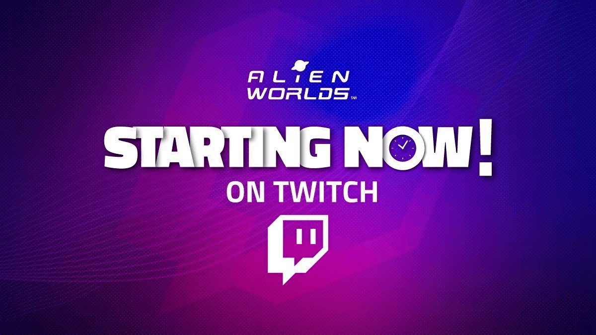 Alien Worlds Launches Weekly Twitch Gaming Events