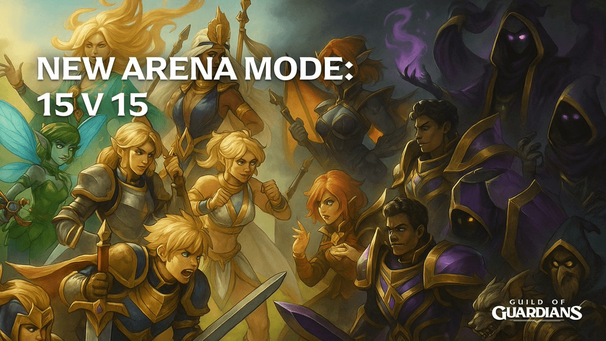 Guild of Guardians Launches 15v15 Arena Mode