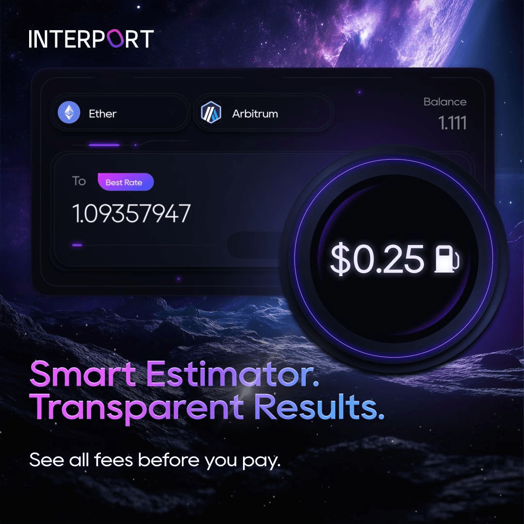 Interport Launches Cross-Chain Gas Fee Estimator