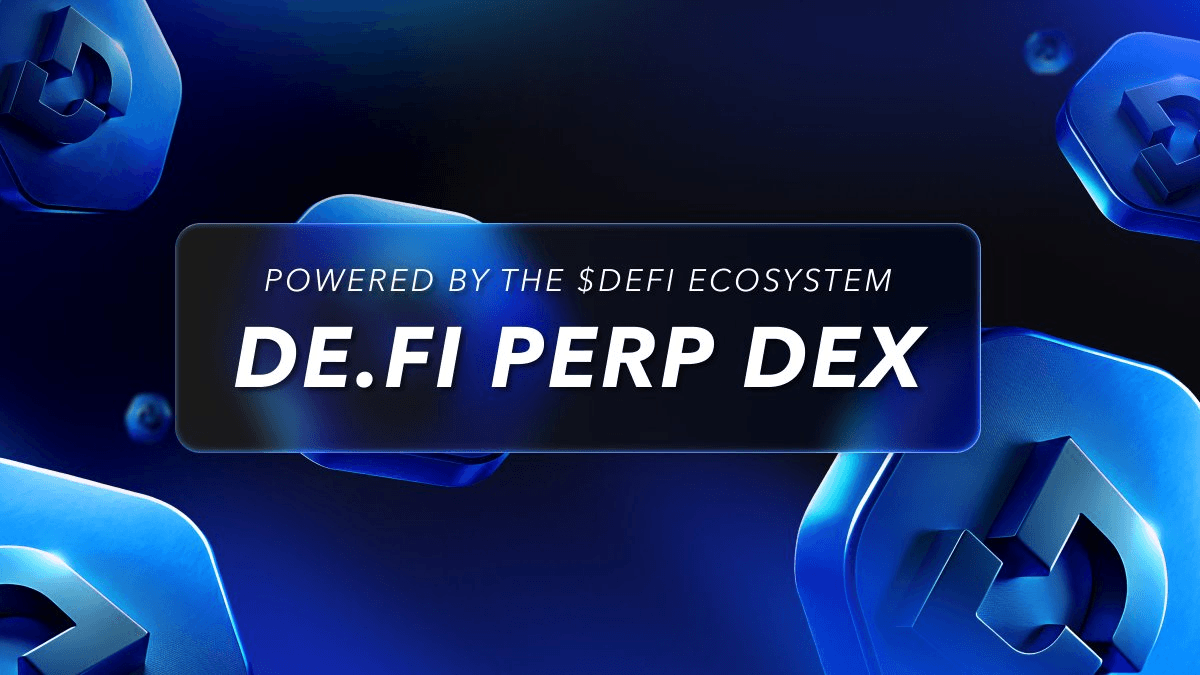 DeFi Perp DEX Announces Technical Architecture and Features