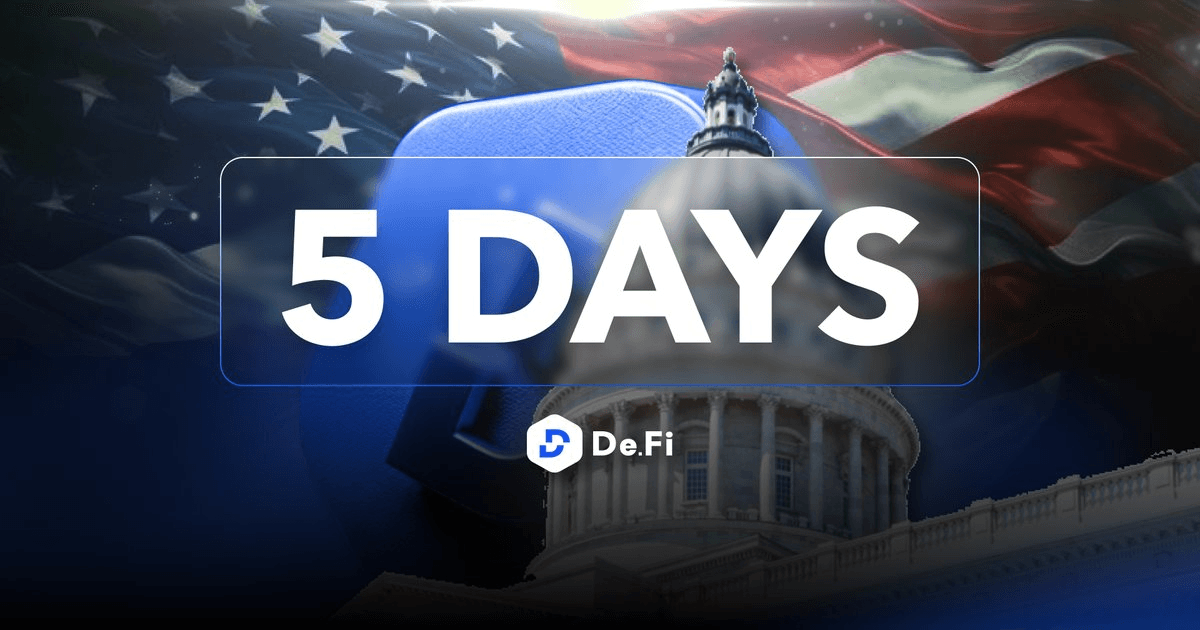 De.Fi Countdown Reaches Final 5 Days Before October 13th Event