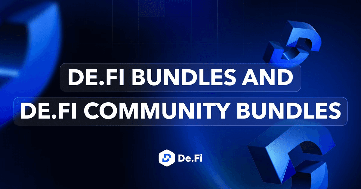 De.Fi Launches DeFi Bundles for Simplified Multi-Wallet Tracking