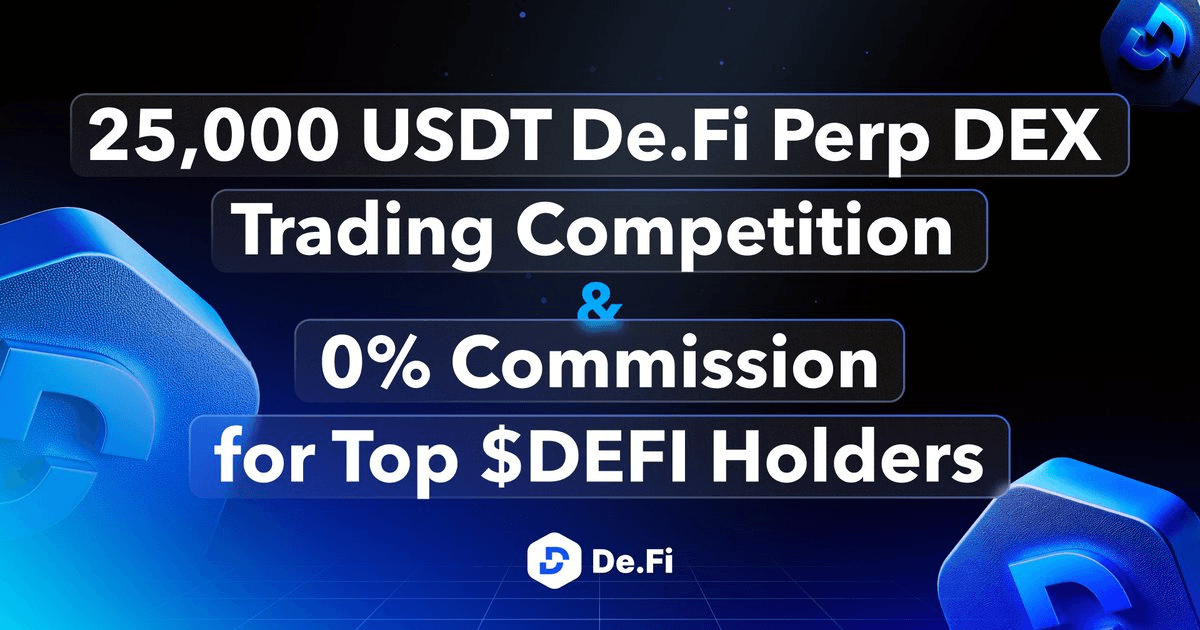 DeFi Perp DEX Launches $25K Trading Competition with Zero Fees for Top Token Holders