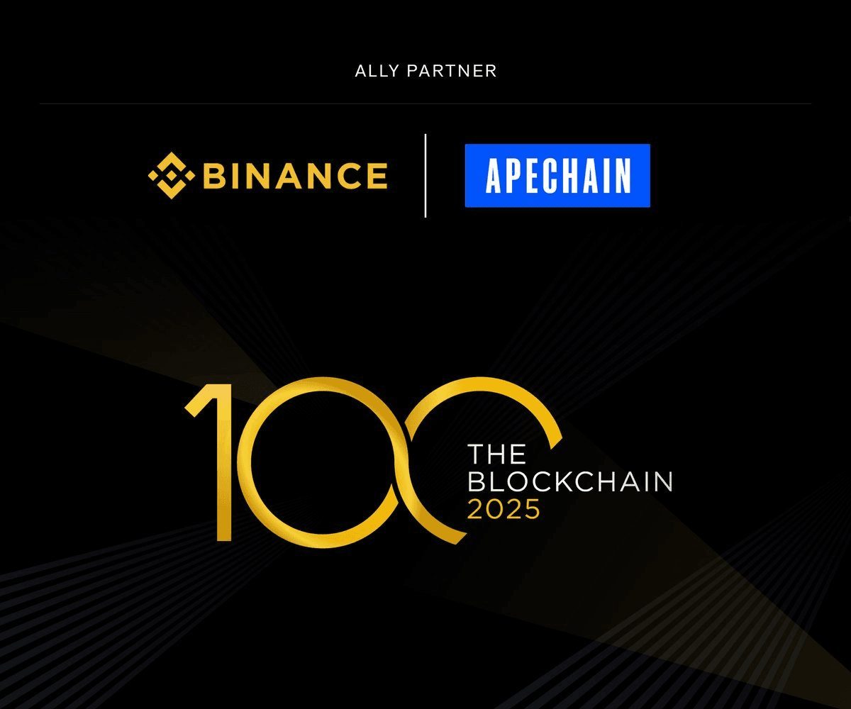 ApeCoin Partners with Binance for Blockchain 100 Innovator Recognition Program