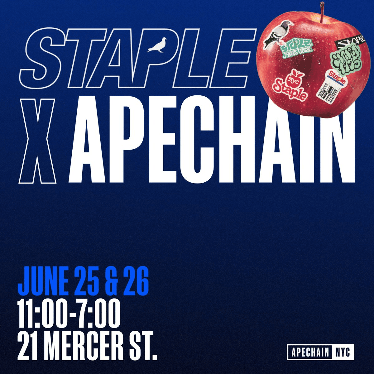 ApeChain Artist Showcase Coming to NYC's SoHo District