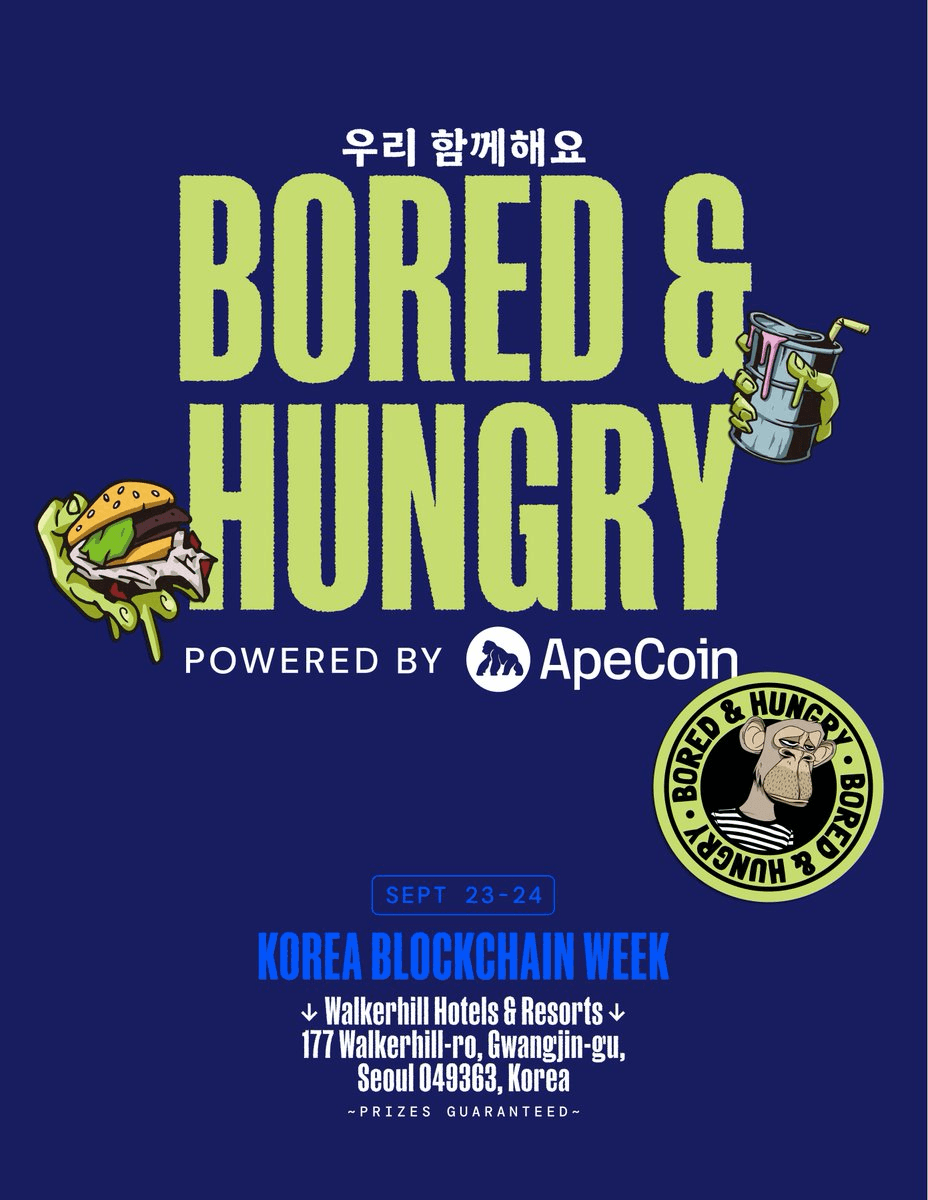 🍔 Bored & Hungry Seoul Pop-up