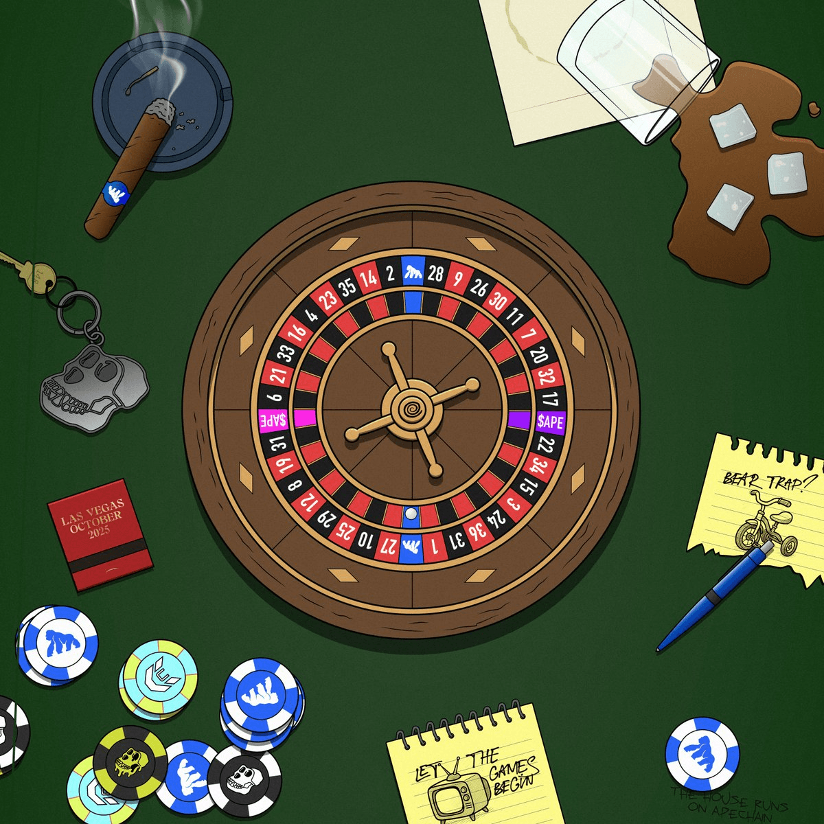 ApeChain Wheel of Fate Minting Ends, Final Spins Until August 31