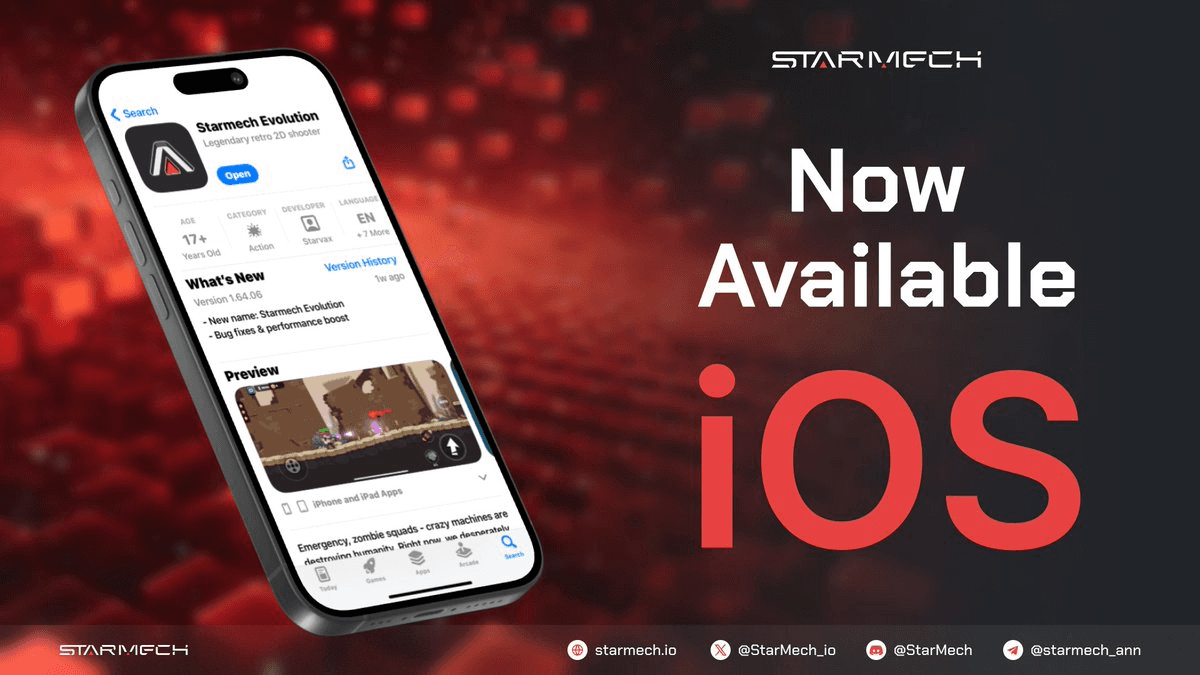 StarMech Launches on iOS with $AVAX Rewards Event