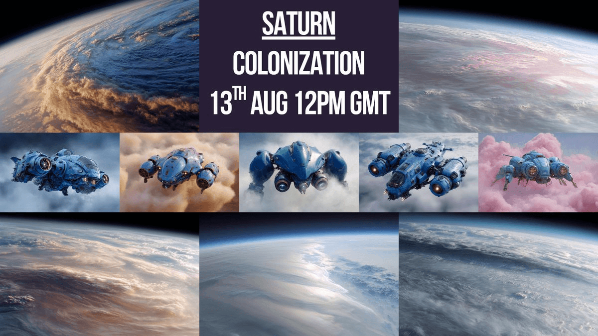 Saturn Colonization Launch Date Announced