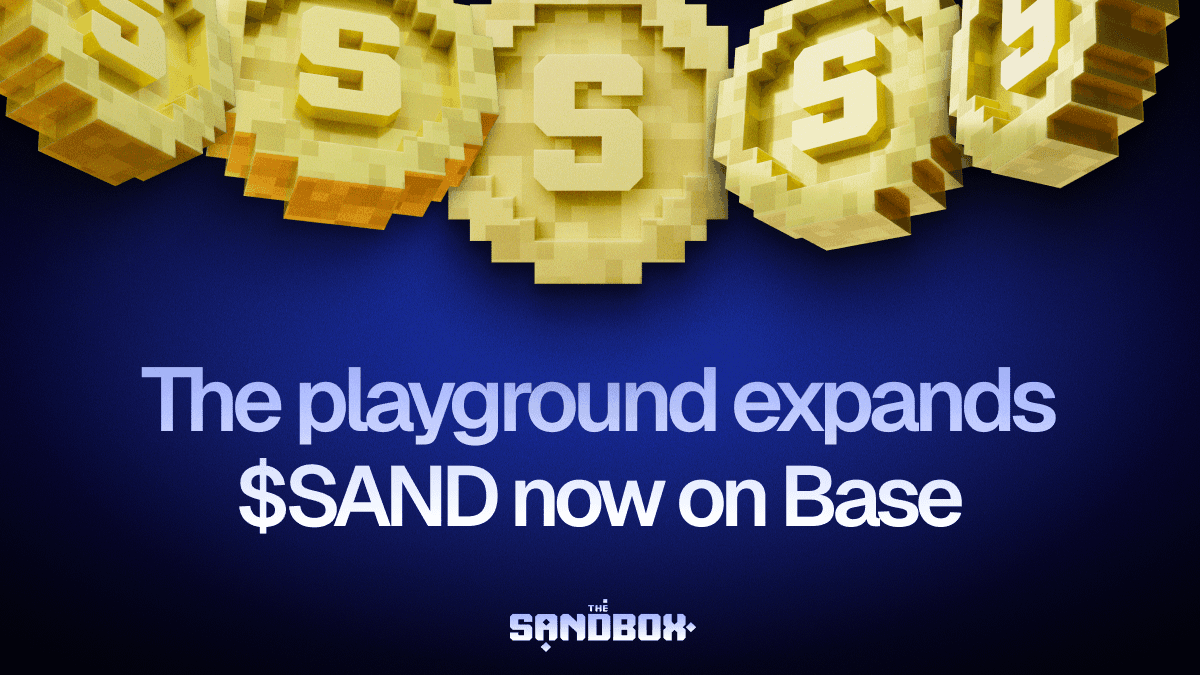The Sandbox Expands $SAND Token to Base Network for Enhanced Creator Economy