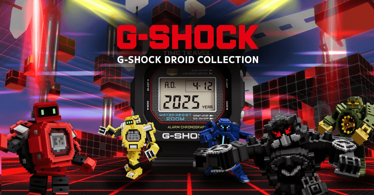 G-Shock Launches Digital Avatar Collection in The Sandbox