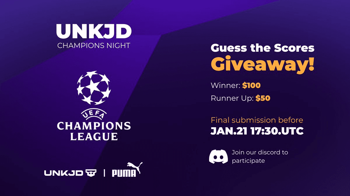 UNKJD Partners with PUMA for Champions League Prediction Contest
