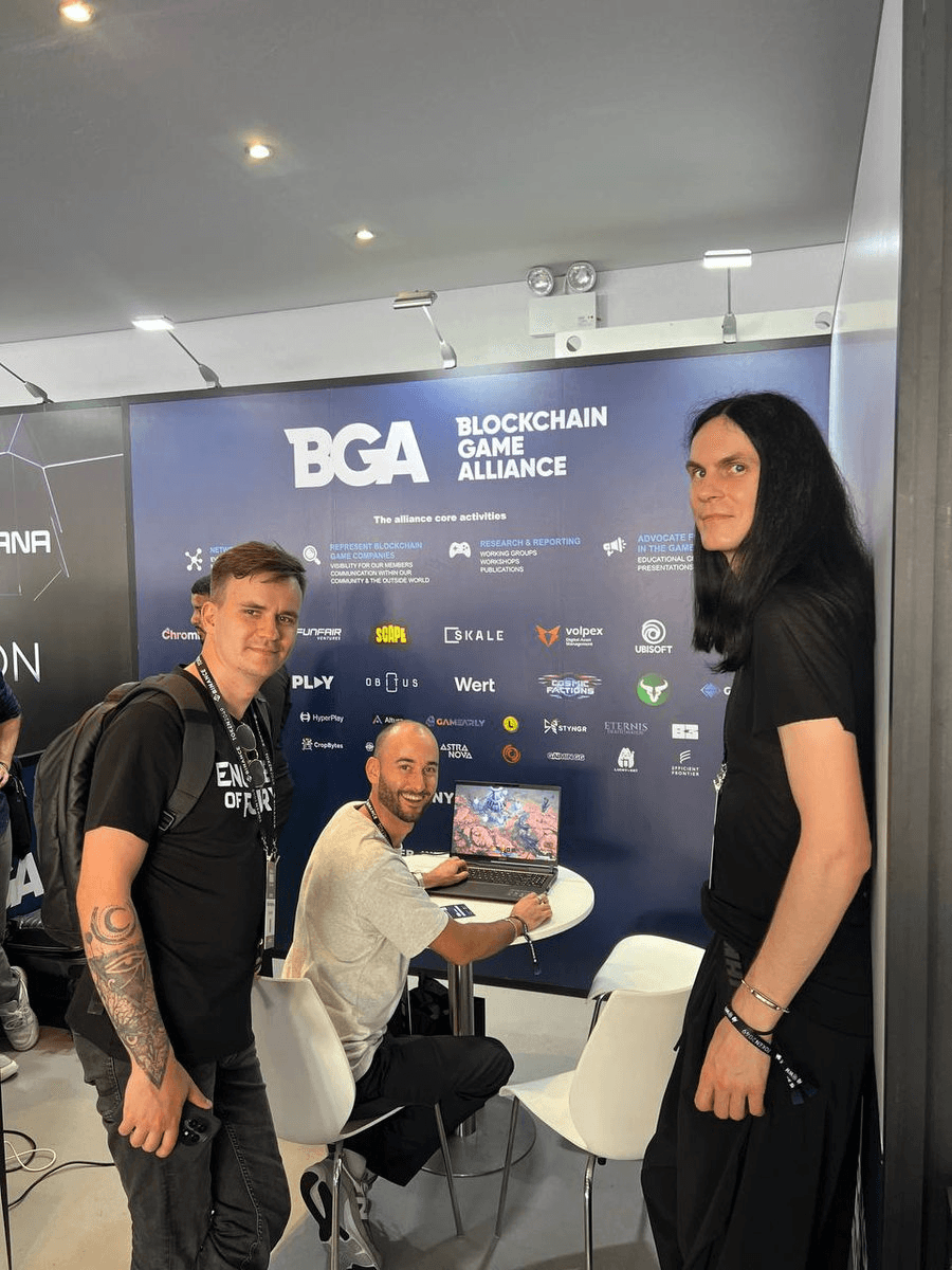 Engines of Fury Team Showcasing at Token2049