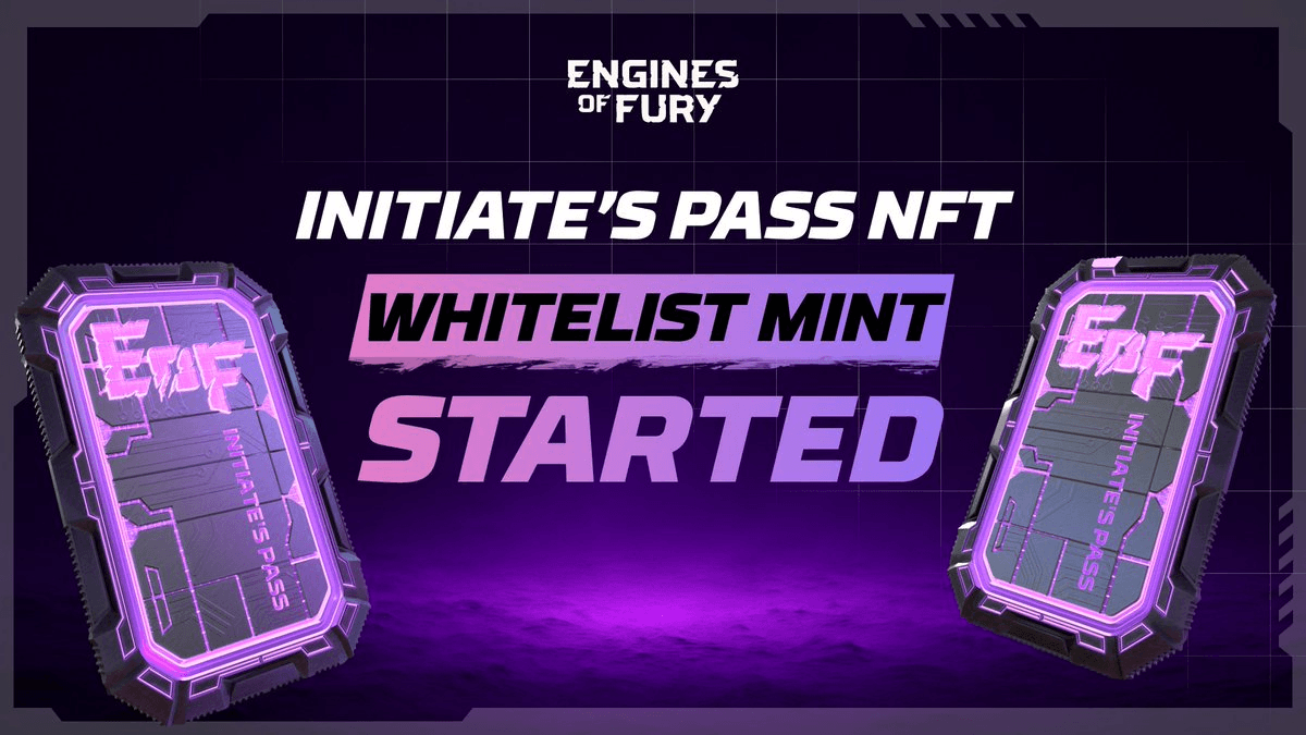 🎮 Engines of Fury Launches Free NFT Mint for Whitelisted Players