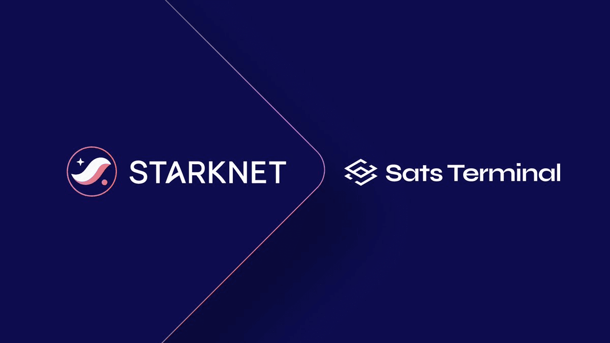 Sats Terminal Launches on Starknet, Bringing BTC Collateral Lending to 100k+ Wallets