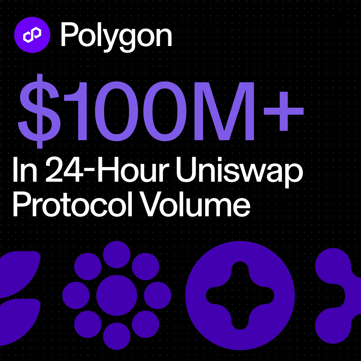 Uniswap Hits $100M Daily Volume Milestone on Polygon