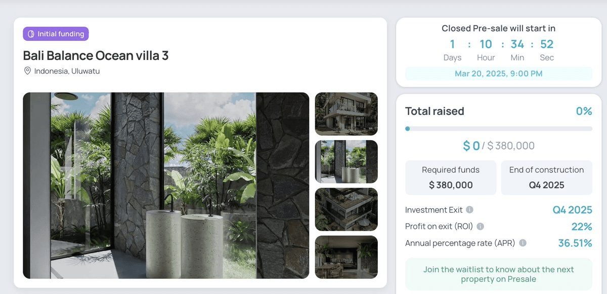 Balance Ocean Villa Investment Sale Goes Live in Uluwatu