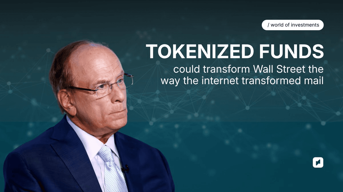 BlackRock CEO Compares Tokenization to Early Internet