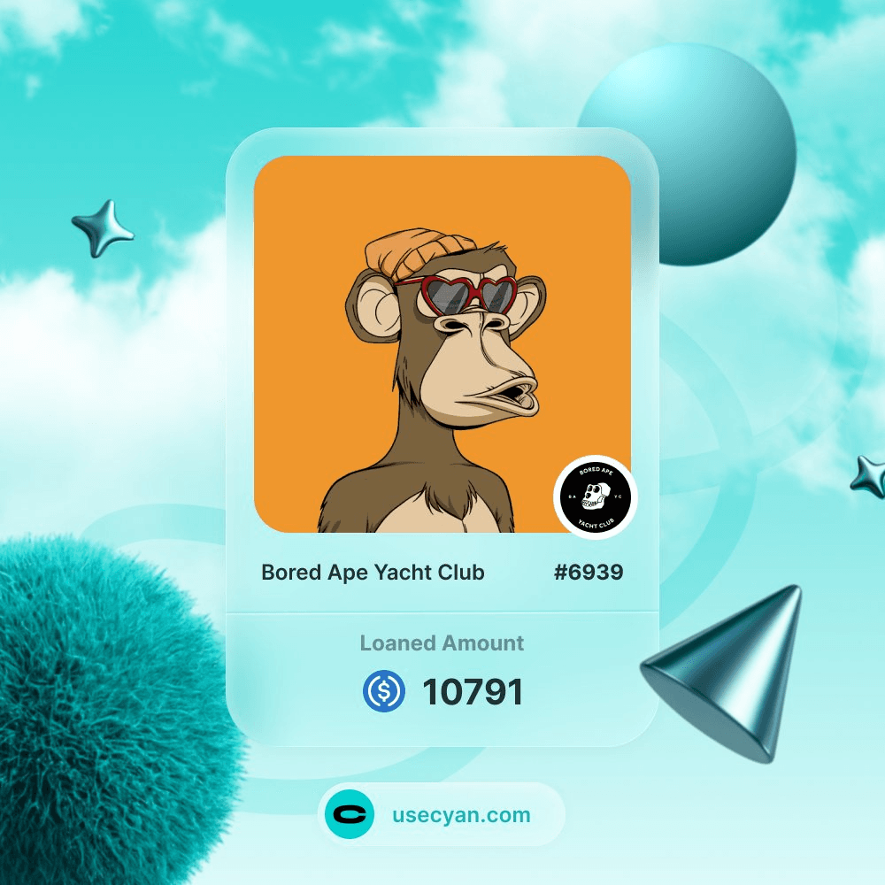 Bored Ape Holder Secures $10,791 USDC Loan Against NFT #6939