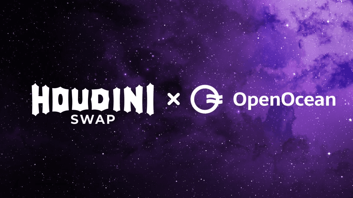 OpenOcean Integrates Houdini Swap for Native Private Trading on EVM Networks