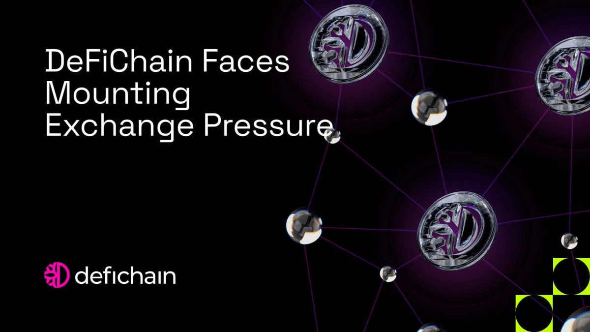 DeFiChain Exchange Listings Under Pressure